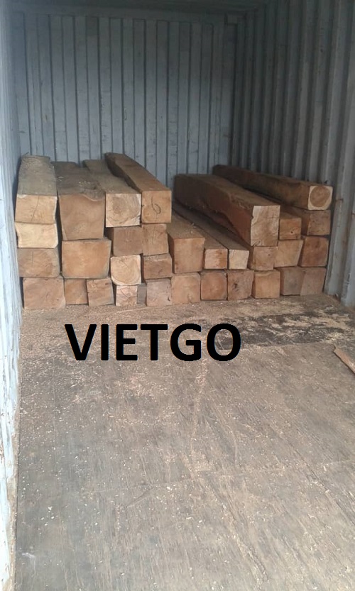 Gỗ Teak tròn Vietgo